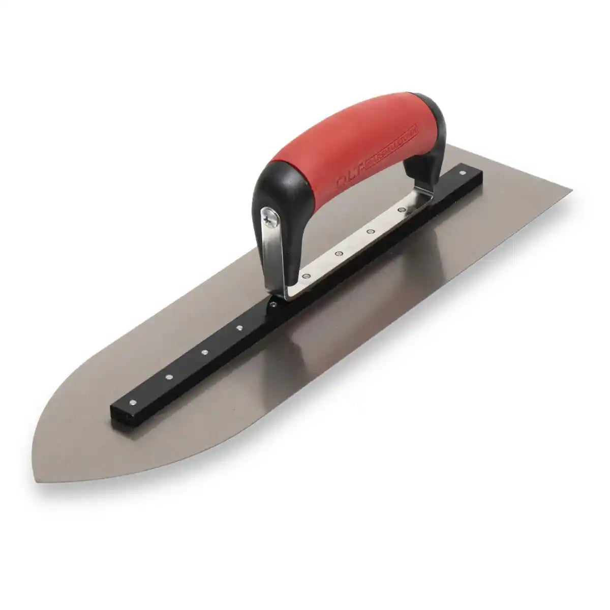 QLT by Marshalltown PFT14 14 x 4.5 inch pointed finishing trowel with soft grip D-handle