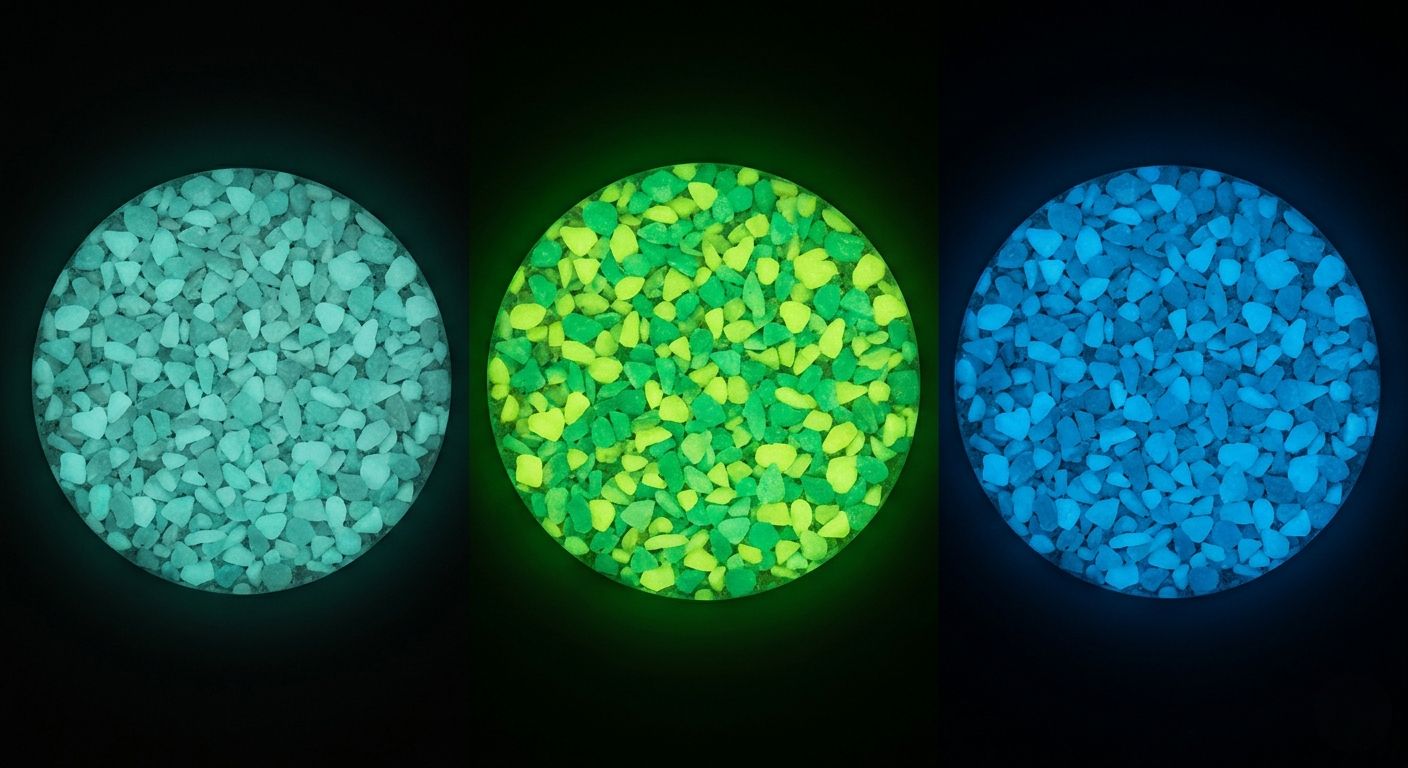 Sky Epoxy Flake 8oz - photoluminescent glow flakes by Resin Rock