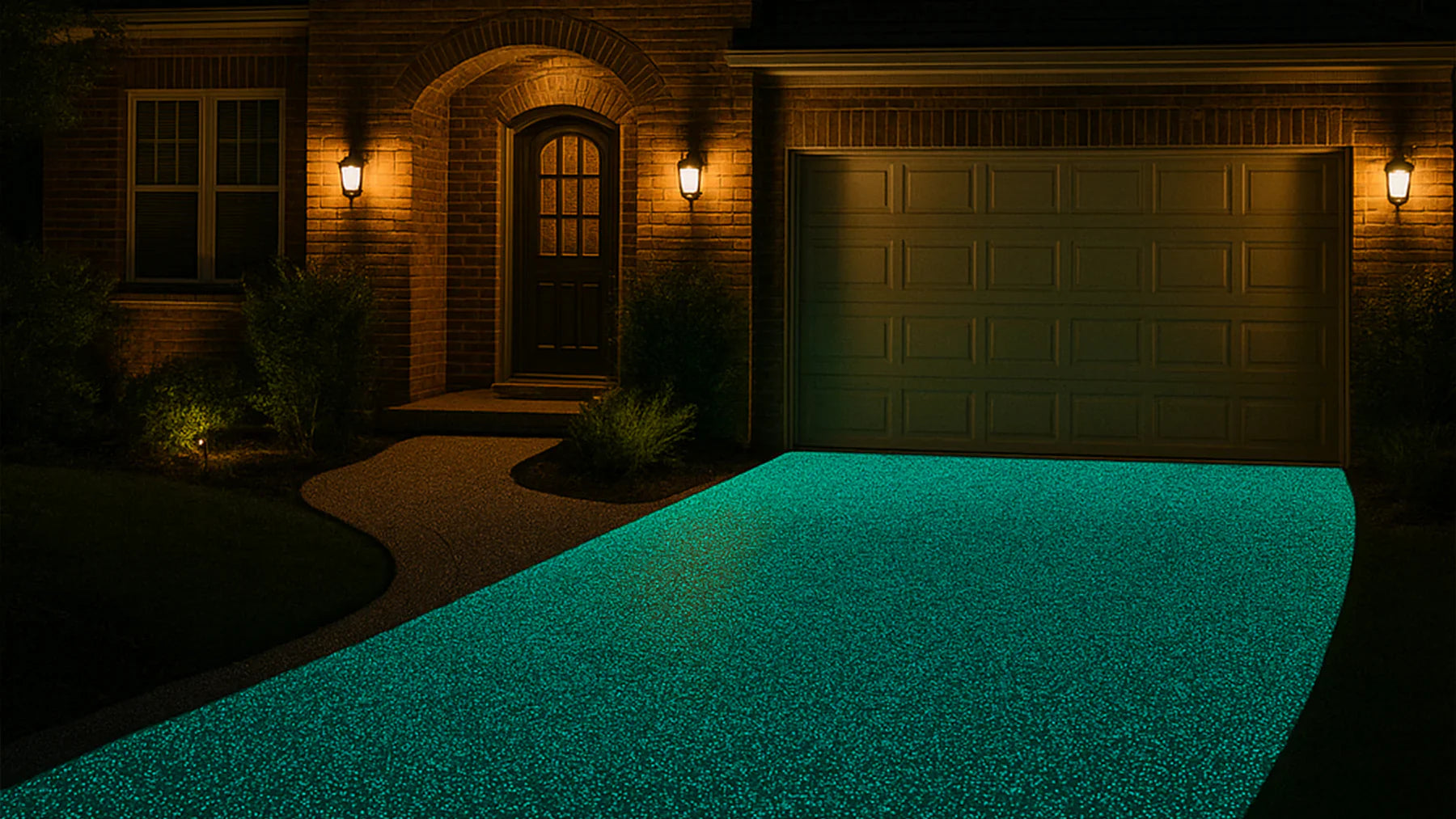 Glow at Night: Glow Surfaces for Modern Landscape Design