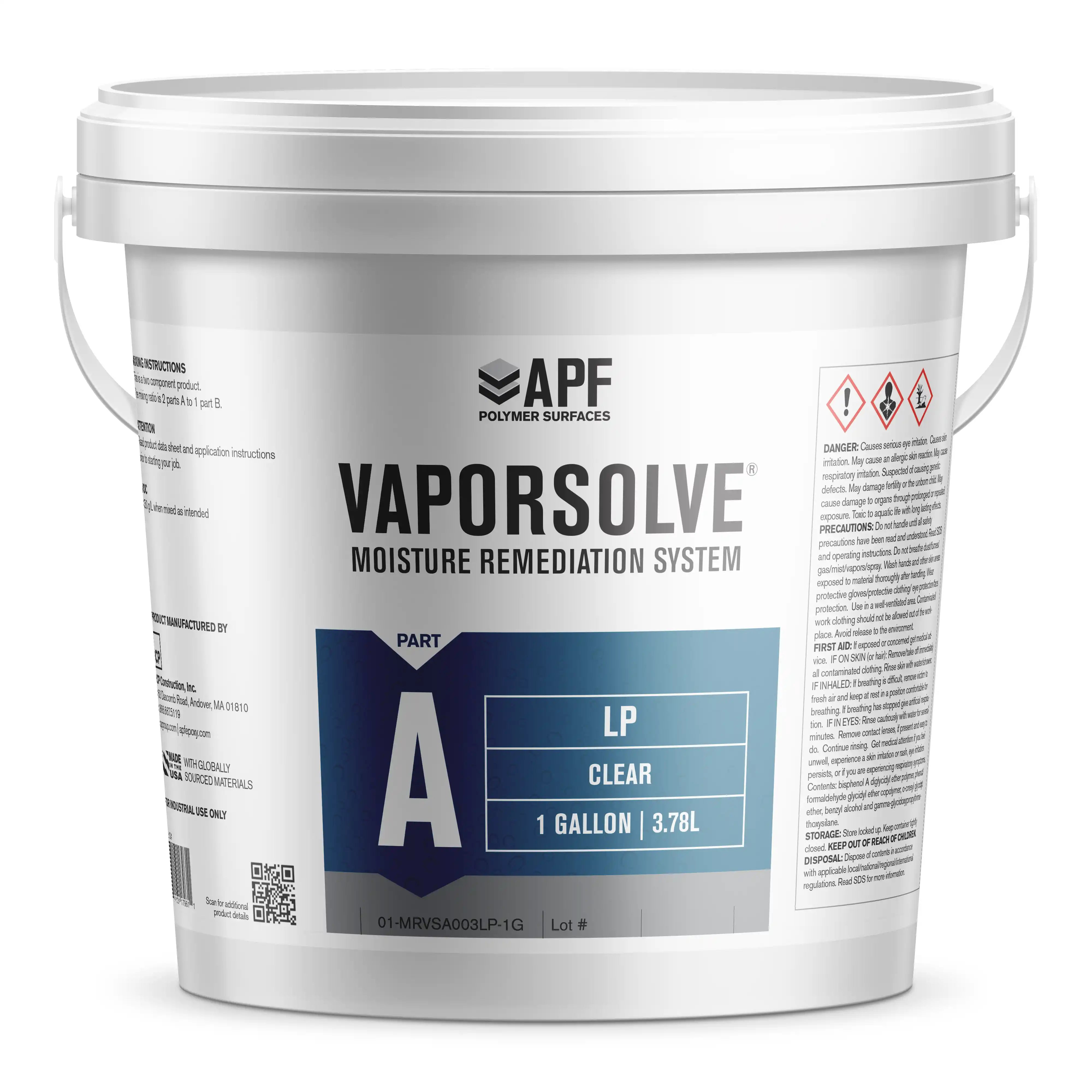 Vapor Solve Low Perm Clear Part A